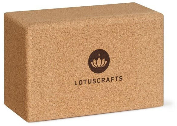 Lotuscrafts Yogablock aus Kork