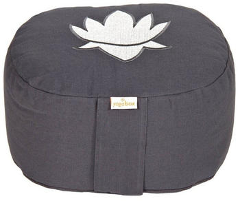 Yogabox Yogakissen oval Lotus Stick BASIC grau