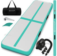 Turnmatte Aufblasbar Airtrack Fitness-matte Gymnastikmatte 3/4/5/6m Inkl....