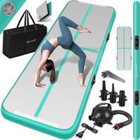 Turnmatte Aufblasbar Airtrack Fitness-matte Gymnastikmatte 3/4/5/6m Inkl....