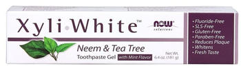 Now Foods XyliWhite Neem & Teebaum Zahnpasta Gel (181 g)