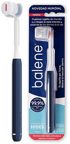 Balene Soft Toothbrush Blue