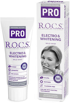 R.O.C.S. Pro Electro & Whitening Zahncreme (74 g)