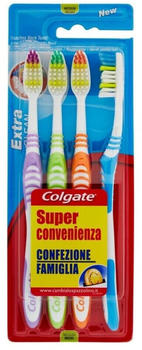 Colgate Extra Clean Zahnbürste medium (4 Stk.)