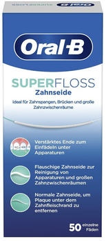 Oral-B Zahnseide Superfloss (12 x 50 Stk.)