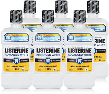 Listerine Advanced White (6 x 500ml)