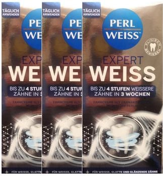 Perlweiss Expert Weiss Zahncreme (3 x 50ml)