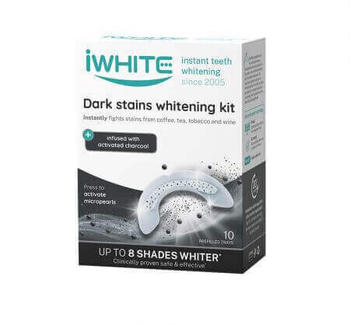 iWhite Dark Stains Zahnaufhellungsset (10 × 0,8 g)