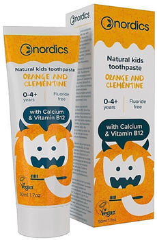 nordics Natural Kids Toothpaste Orange & Clementine (75ml)