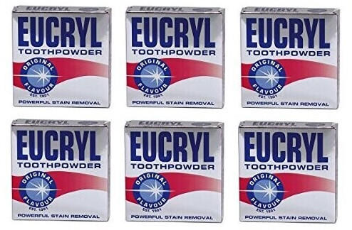 Eucryl Toothpowder Original (6 x 50 g)