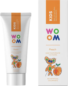 Woom Junior Zahnpasta 3-8 Jahre Peach (50ml)