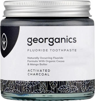Georganics Fluoride Toothpaste Activated Charcoal (60ml)