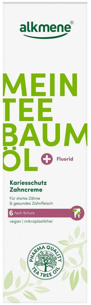 Alkmene Mein Teebaumöl Kariesschutz Zahncreme (100ml)