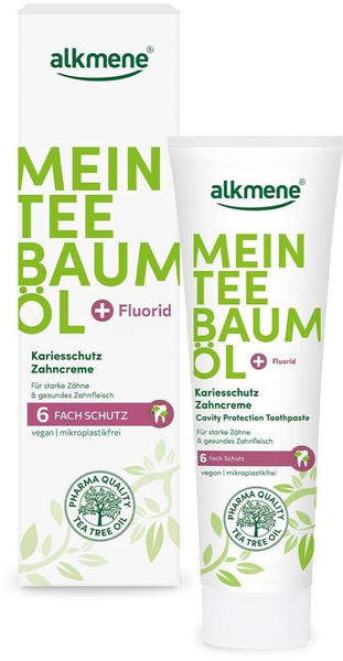 Alkmene Mein Teebaumöl Kariesschutz Zahncreme (100ml)