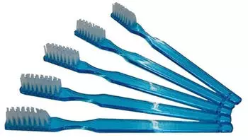 Ampri Med Comfort Einmalzahnb&uuml;rsten mit Zahnpasta (100 Stk.)