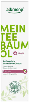 Alkmene Mein Teebaumöl Kariesschutz Zahncreme Kräuter (100ml)
