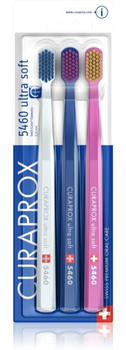 Curaprox CS 5460 Ultra Soft Zahnbürsten weiß/blau/rosa (3 Stk.)