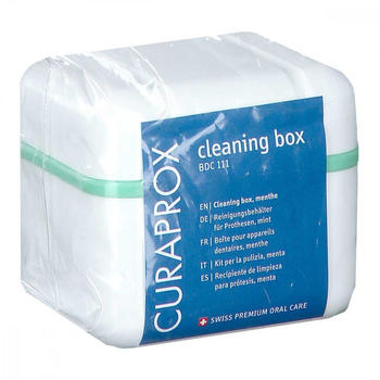 Curaden Curaprox BDC 110 Box für Prothesen blau