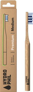 Hydrophil Premium Zahnbürste medium / natur & atlantic ocean (1 Stk.)