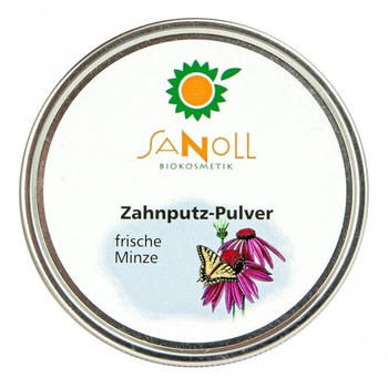 Sanoll Biokosmetik Zahnputz Pulver frische Minze (50 g)