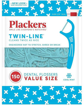 Schmidt Pharma Plackers Twin-line Dental Flossers (150 Stk.)