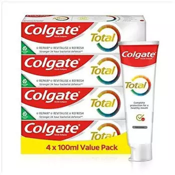 Colgate Total Original Zahnpasta (4 x 100ml)