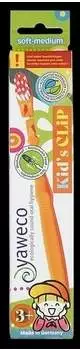 Yaweco Kid’s Clip Wechselkopf Zahnbürste, soft-medium, orange