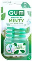 Gum Soft Picks Minty Medium 40 St