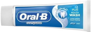 Oral-B Complete Plus Mouth Wash Minze Zahnpasta 75ml