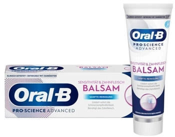 Oral-B Pro-Science Advanced Sensitivit&auml;t & Zahnfleisch Balsam Sanfte Reinigung (12 x 75ml)