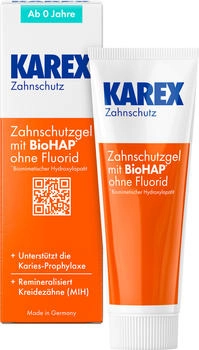 Karex Zahnschutzgel ohne Fluorid 50ml