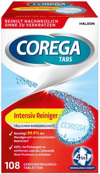 Haleon Corega Tabs Intensiv Reiniger (108 Stk.)