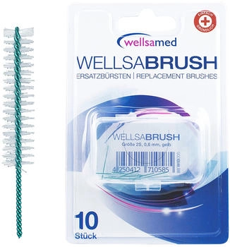 wellsamed Wellsabrush Interdentalbürsten ISO 0 Gr. XS (10 Stk.)