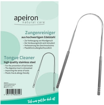 Apeiron Edelstahl Zungenreiniger