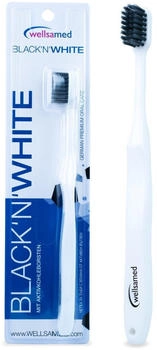 wellsamed Black'n White Aktivkohle Zahnbürste