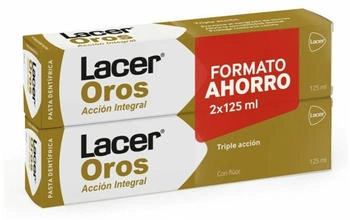 Lacer Oros Zahnpasta-Set 2-teilig
