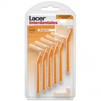 Lacer Interdentalbürste Extra dünn weich 0,5 mm orange 6 Stk.