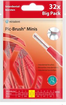 Hager Pharma Miradent Pic-Brush Minis Interdentalbürsten 32 Stk.