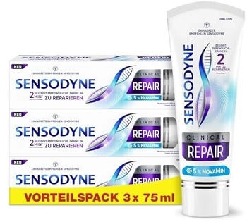 Sensodyne Clinical Repair Zahnpasta 3x75ml