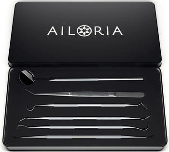 Ailoria DENT DELUXE Zahnpflegeset Zahnbürsten & Zungenreiniger 1 ct