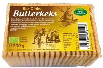 Liebhart’s Bio-Dinkel Butterkeks