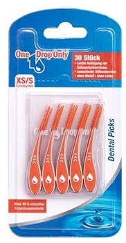 One Drop Only Dental Picks gebogen 30 Stk.