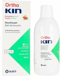 Kin OrthoEnjuague Bucal Fresa Mentolado 500ml