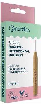 nordics Interdentalbürste Öko Bambus 0.40 mm 8 Stk.