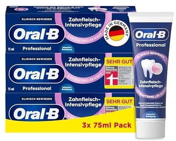 Oral-B Professional Zahnfleisch-Intensivpflege Zahnpasta (3 x 75ml)