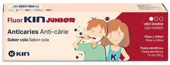 Kin Fluorkin Junior Toothpaste Cola 75ml