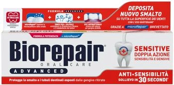 Biorepair Advanced Senitivity Zahnpasta für empfindliche Zähne zum Schutz von Zähnen und Zahnfleisch 75 ml
