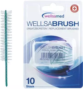 wellsamed wellsabrush Ersatzbürsten WIB009 PHD 1,2 Gr. 2L 5,0 mm (10 Stk.)