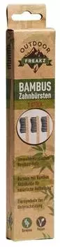 Outdoor Freakz Bambus Zahnbürsten