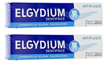 Elgydium Dentifrice Anti-Plaque Lot de 2 x 75ml